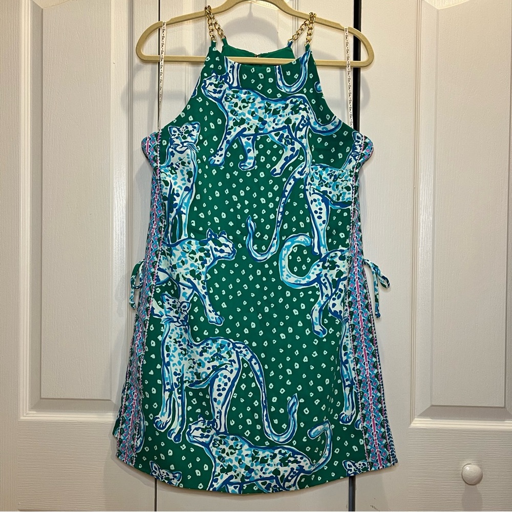 Lilly Pulitzer On the Prowl Pear Romper 10